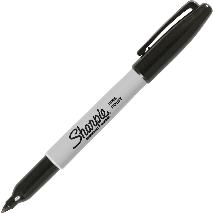 Sharpie Fine Point Permanent Ink Marker, Black, Non-toxic, SAN30051
