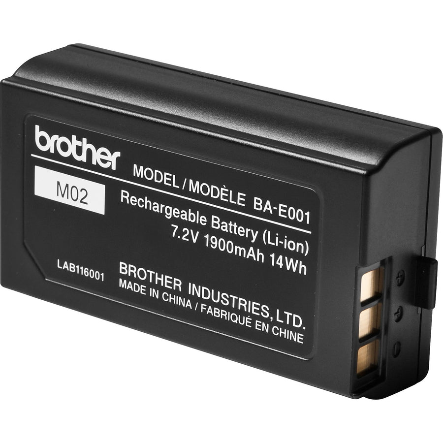 Brother Rechargeable Li-ion Battery Pack, /BX 6BX/CT — view 1