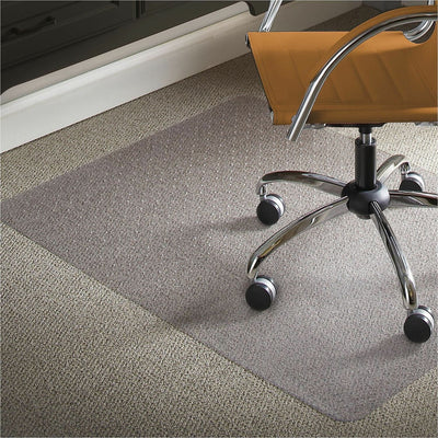 ES ROBBINS Natural Origins Rectangular Chair Mat, Clear, ESR141052