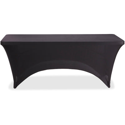 Iceberg Stretch Fabric Table Cover, Black, ICE16521