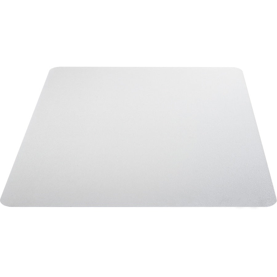 Lorell Big & Tall Chairmat, Clear, Polycarbonate, Slip Resistant, LLR69707