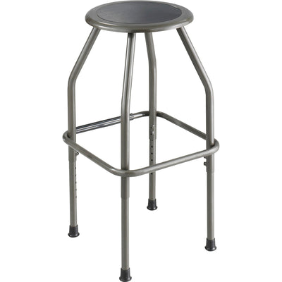 Safco Adjustable Height Diesel Stool Trolley, Pewter, SAF6666
