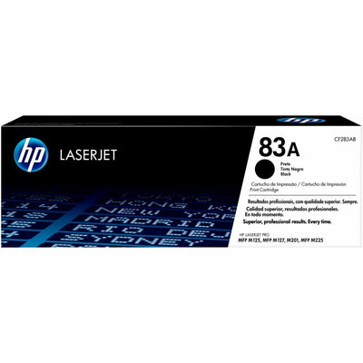 HP 83A (CF283A) Original Laser Toner Cartridge - Single Pack - Black -, HEWCF283A
