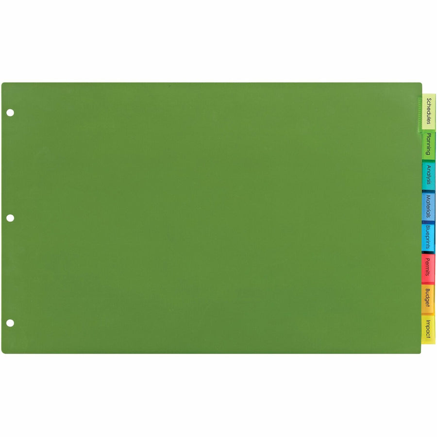 Avery Big Tab Index Divider, Multicolor, 1 Set — view 1