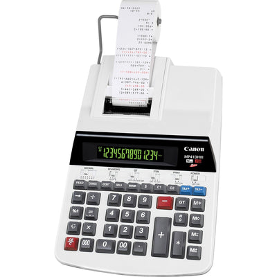 Canon MP41DHIII Heavy-duty Printing Calculator, Gray, CNMMP41DHIII