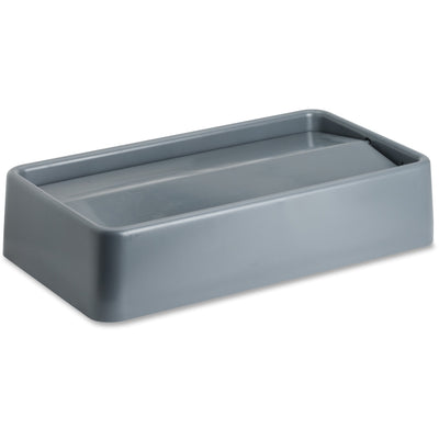 Genuine Joe Space-Saving Container Swing Lid, Gray, GJO02343
