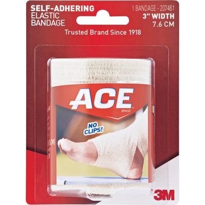 3M Ace Self-adhering Elastic Bandage, Tan, MMM207461