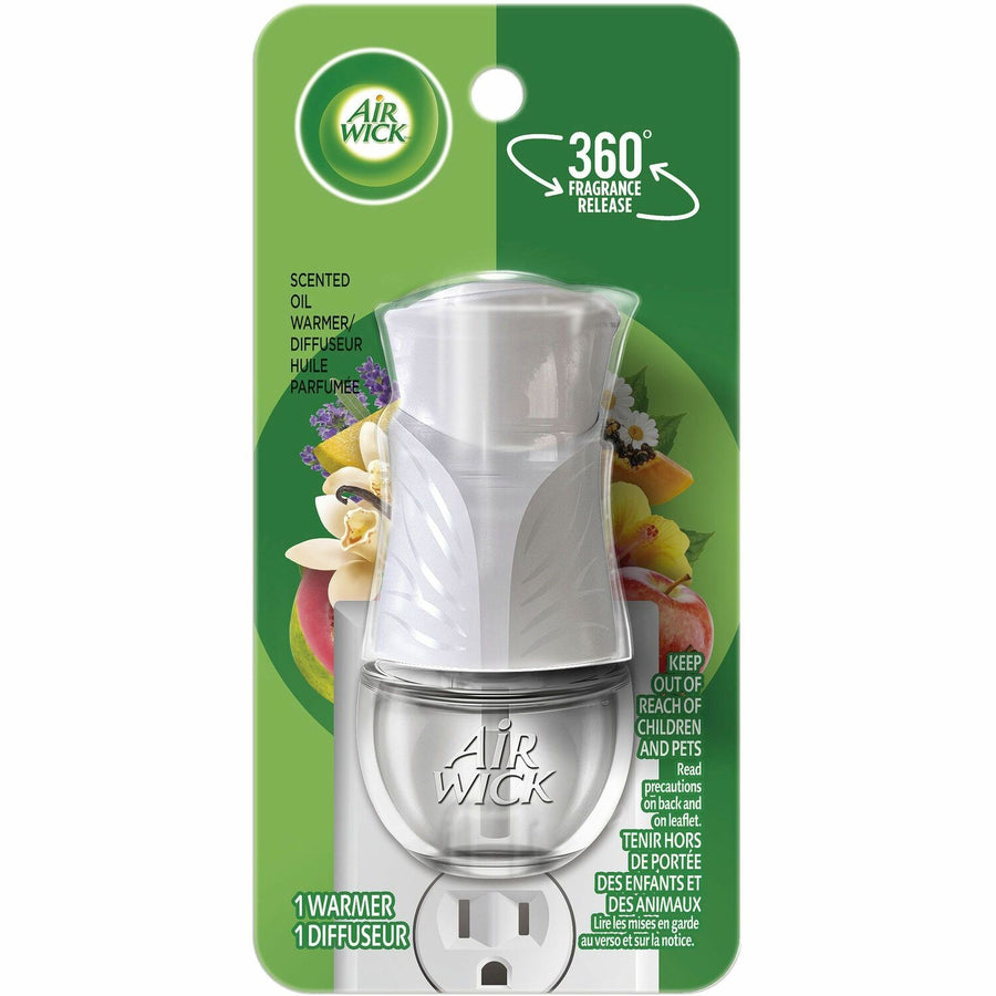 Air Wick Scented Oil Warmer Unit, White, Plastic, 6 / Carton, RAC78046