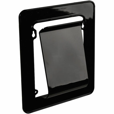 Deflecto Stand-Tall Wall File, Black, DEF65504H