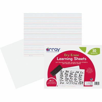 Dixon Ticonderoga Array Dry Erase Learning Board, 1 Pack, PACLB8512