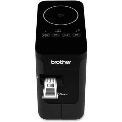 Brother P-touch PT-P750w Desktop Thermal Transfer Printer - Color - Label Print - USB - IEEE 802.11b/g/n Wireless LAN - With Cutter, BRTPTP750W