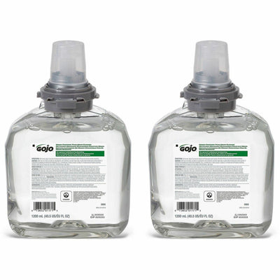 Gojo TFX Dispenser Green Certified Foam Hand Cleaner, 2 / Carton, GOJ566502CT