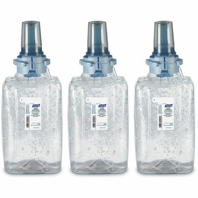 Gojo PURELL Hand Sanitizer Gel Refill, Clear, 3 / Carton, GOJ880303CT