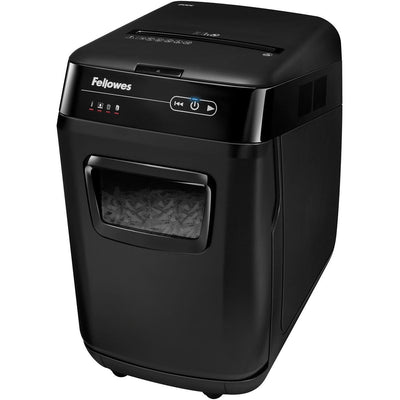Fellowes AutoMax 200C Auto Feed Shredder, Black, /CT — view 1
