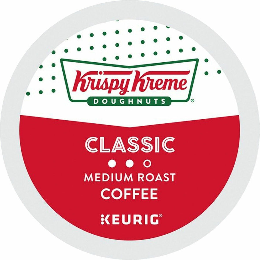 Krispy Kreme Classic Coffee, Keurig Single Serve K-Cup Pods, Medium Roast, 24 Count, 24 / Box, GMT6110