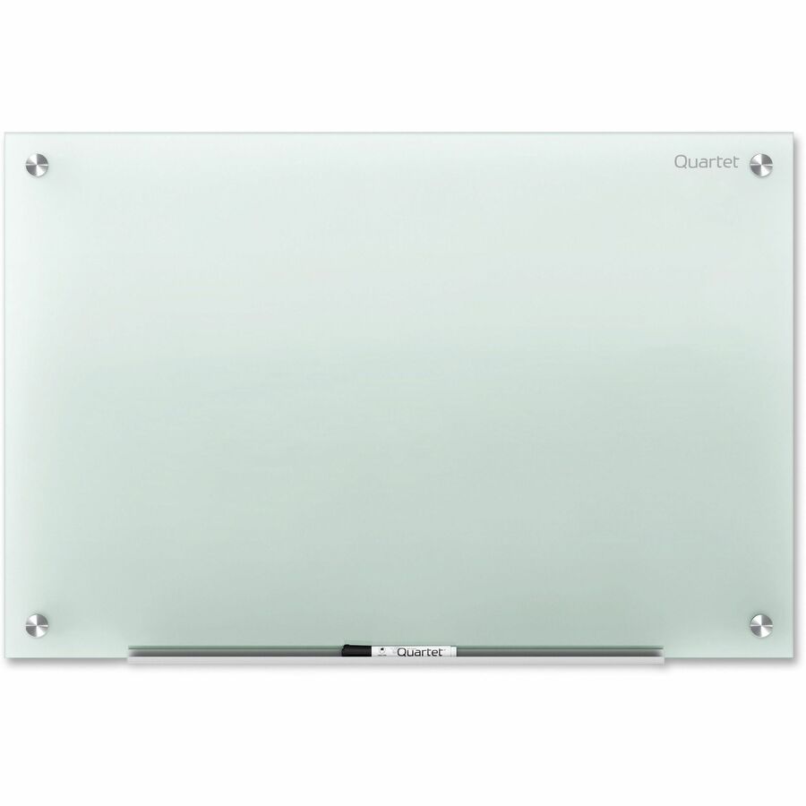 Quartet Infinity Glass Dry-Erase Whiteboard, Frameless, QRTG9648F