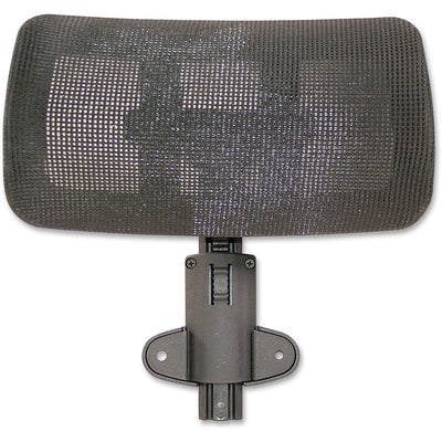 Lorell Mesh High-Back Office Headrest, Black, LLR85562