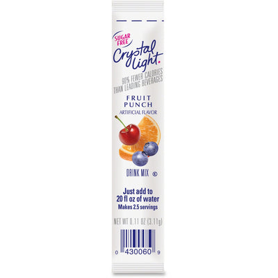 The Kraft Heinz Crystal Light On-The-Go Fruit Punch Mix Sticks, 1 Box — view 1
