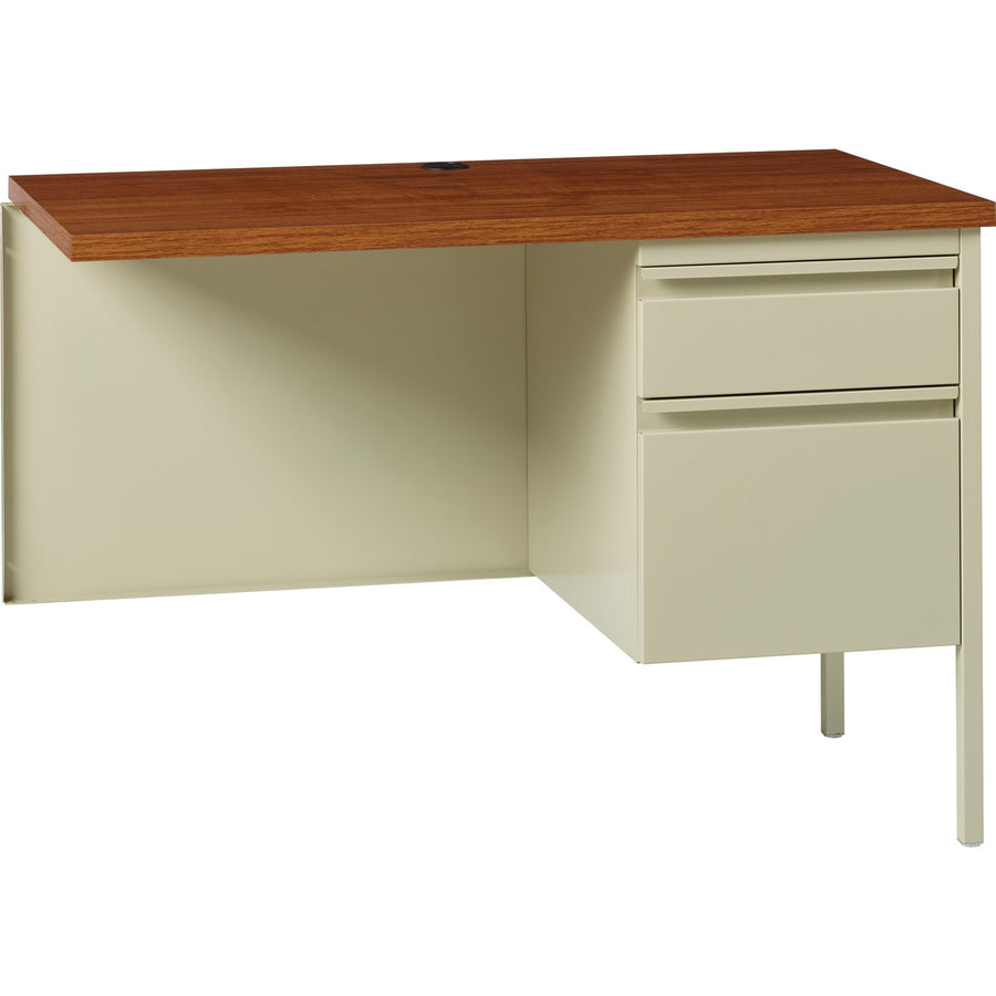 Lorell Fortress Series Right-Pedestal Return, Brown, /CT — view 1