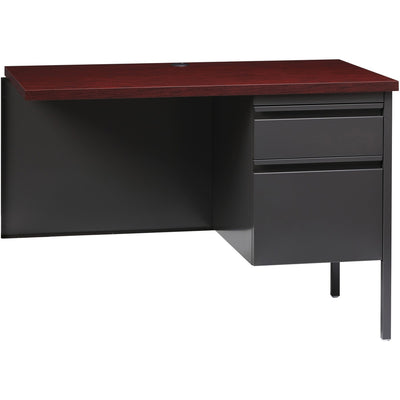 Lorell Fortress Series Right-Pedestal Return, Brown, LLR60922