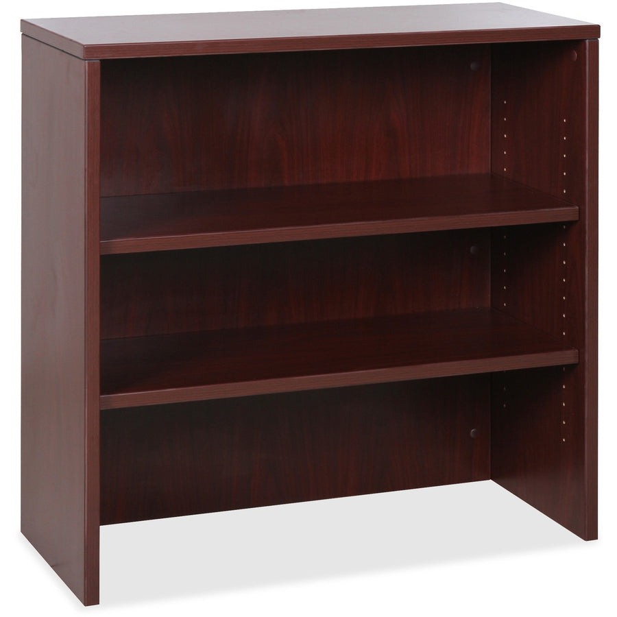 Lorell Essentials Series Stack-on Bookshelf, 36" x 36", Polyvinyl Chloride (PVC), Stackable, LLR69614