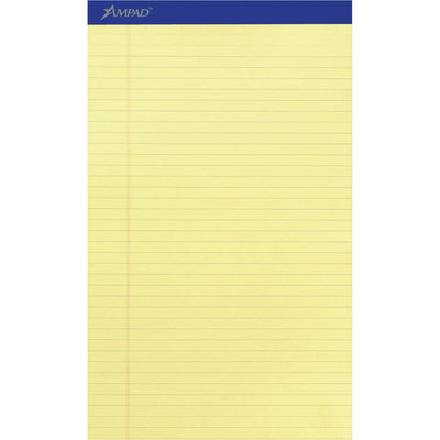 TOPS Ampad Writing Pad, 8 1/2" x 14", 1 Dozen — view 1
