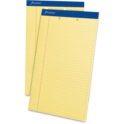 TOPS Ampad Writing Pad, 8 1/2" x 14", 1 Dozen — view 1