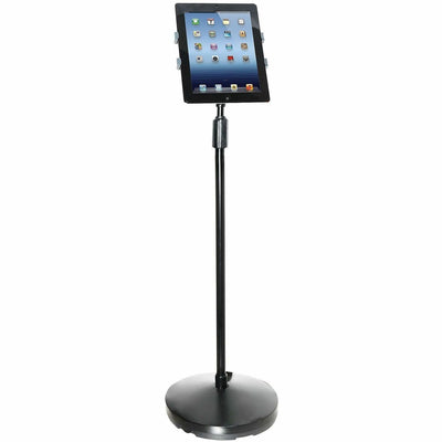 Kantek Tablet Floor Stand, Black, KTKTS890