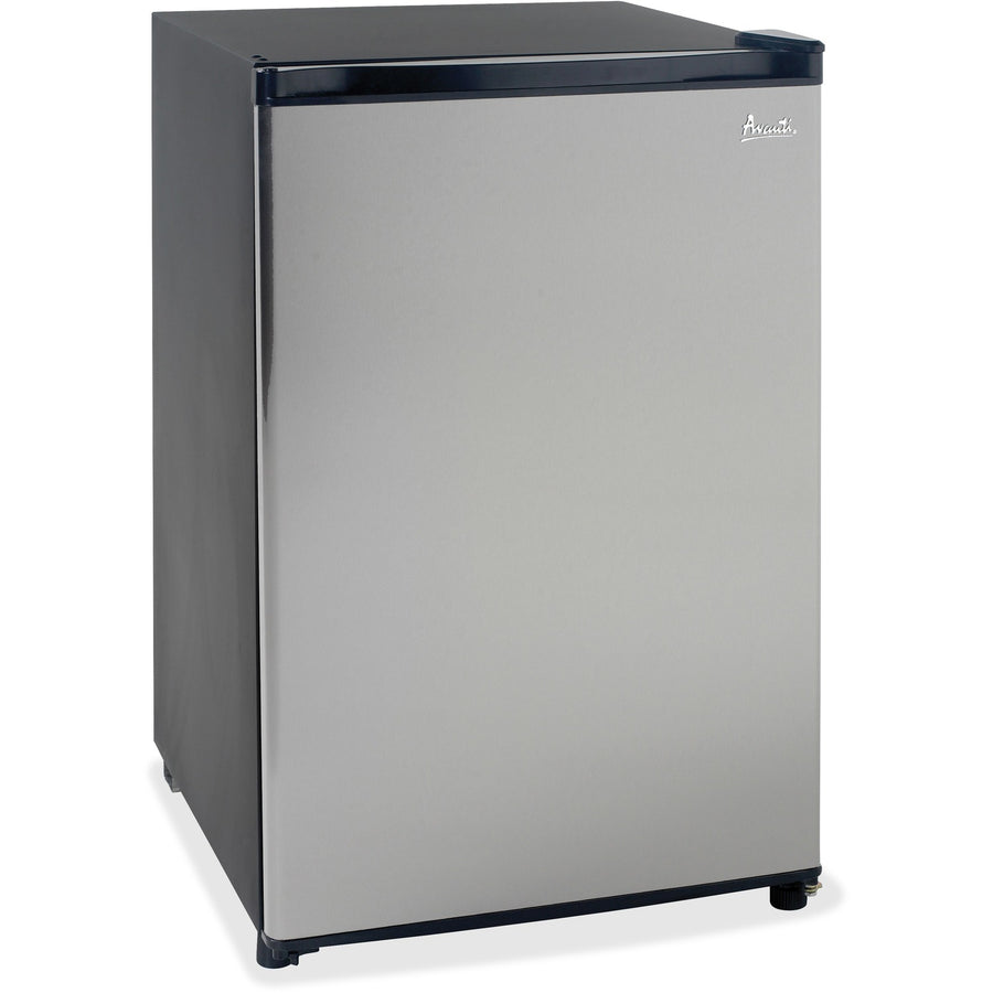 Avanti 4.4 Cubic Foot Refrigerator, Stainless Steel, /CT — view 1