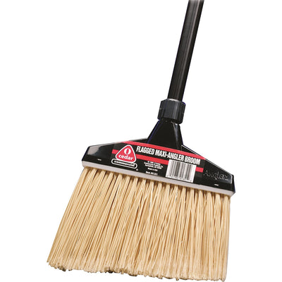 Diversey O-Cedar Commercial MaxiPlus Professional Angle Broom, Natural, DVO91351