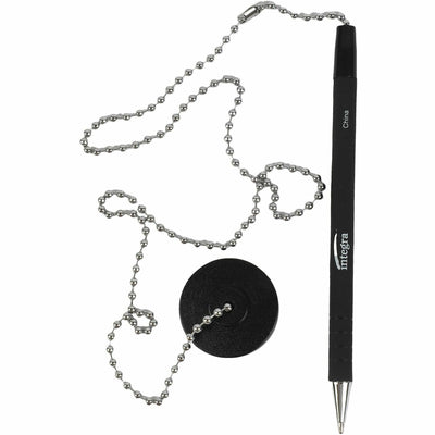 Integra Antimicrobial Rubber Barrel Counter Pen, ITA38648