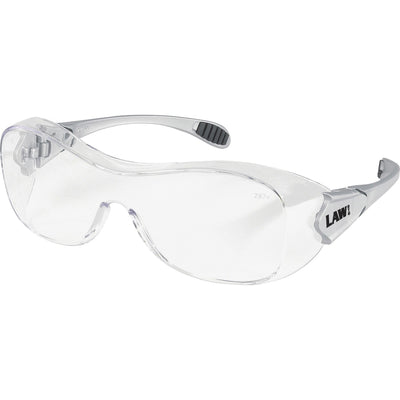 MCR Safety Crews Anti-fog Safety Glasses, /CT — view 1