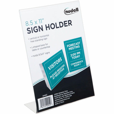 Nu-Dell Golite One-piece Sign Holder, NUD35485Z