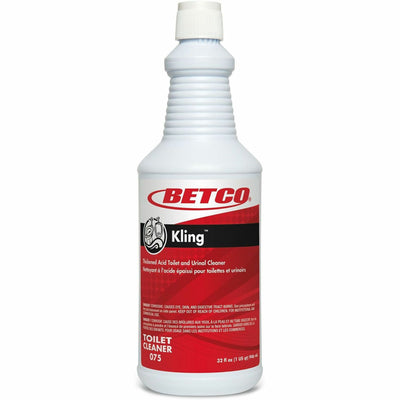 Betco Kling Toilet Bowl Cleaner, Aqua Blue, 12 / Carton, BET0751200