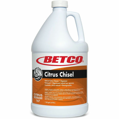Betco Citrus Chisel Cleaner/Degreaser, Orange, 4 / Carton — view 1
