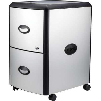 ERA Storex Metal-clad Mobile Filing Cabinet, Gray, STX61351U01C