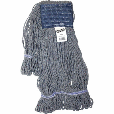 Genuine Joe 5" Headband Earth Mop Refill, Blue, /BG 12BG/CT 40CT/PL — view 1