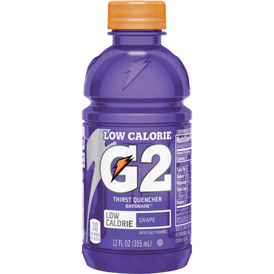 PepsiCo Gatorade G2 Grape Low-Calorie Sports Drinks, 1 Carton — view 1