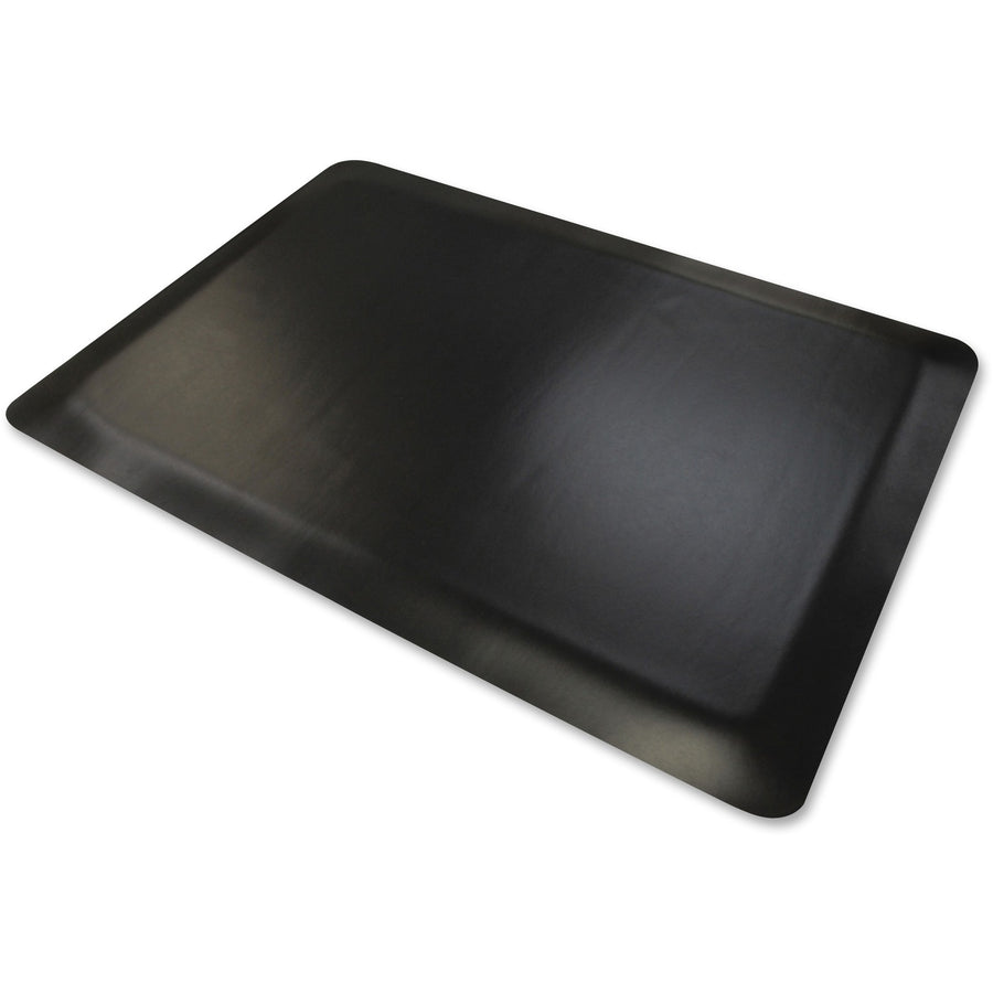 Guardian Floor Protection Anti-fatigue Mat, Pro Top, Black, Vinyl, Easy to Clean, MLL44030535