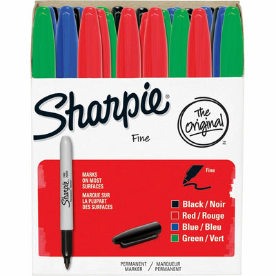 Newell Sharpie Pen-style Permanent Marker, 36 / Pack, SAN1921559