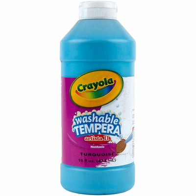 Crayola Artista II Washable Tempera Paints, CYO543115048