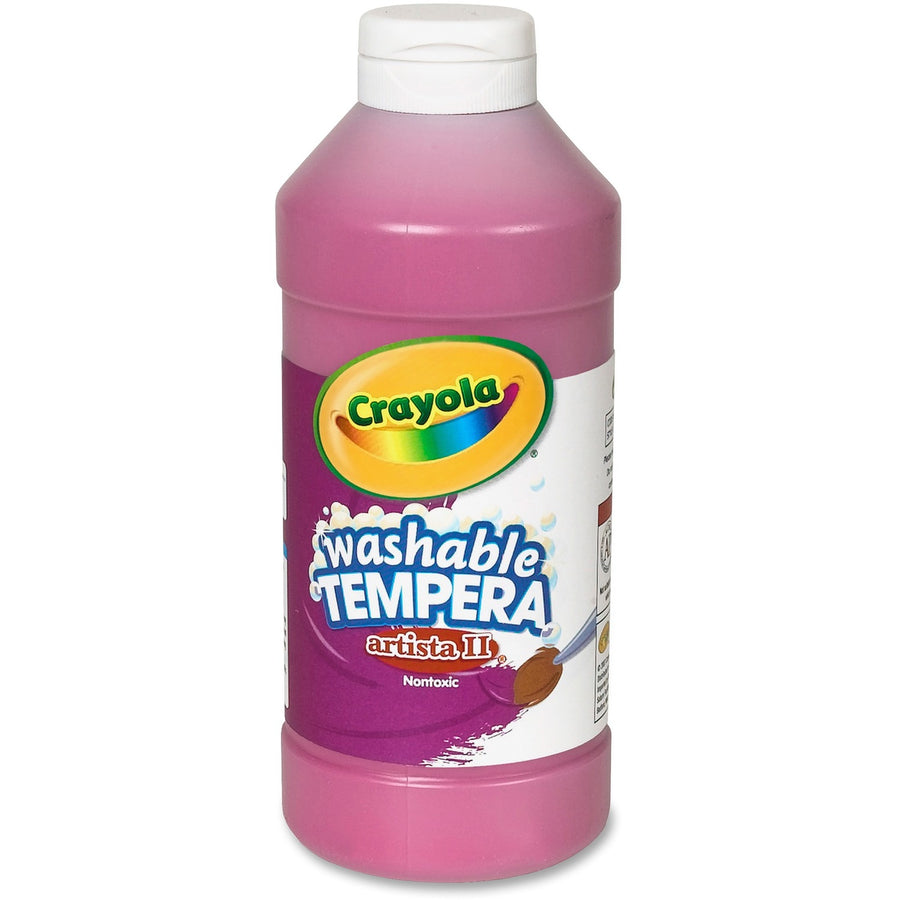 Crayola Artista II Washable Tempera Paints, CYO543115069