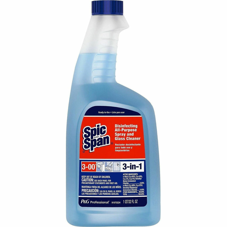 Spic and Span Disinfecting All Purpose Spray, Light Blue, Anti-bacterial, 1 Bottle, PGC58775