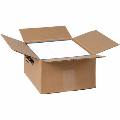 Avery TrueBlock White Shipping Labels, Matte, 500 / Carton, AVE95915