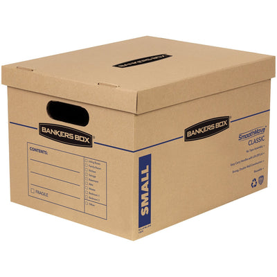 Fellowes Bankers Box SmoothMove Classic Moving Boxes, Kraft, 20 / Carton, FEL7714210