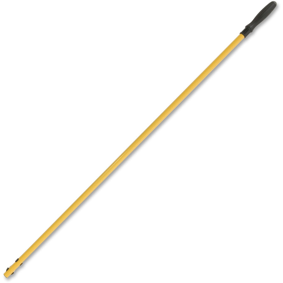 Rubbermaid Commercial Hygen Quick Connect Mop Handle, Yellow, Aluminum, Lightweight, RCPQ75000YEL