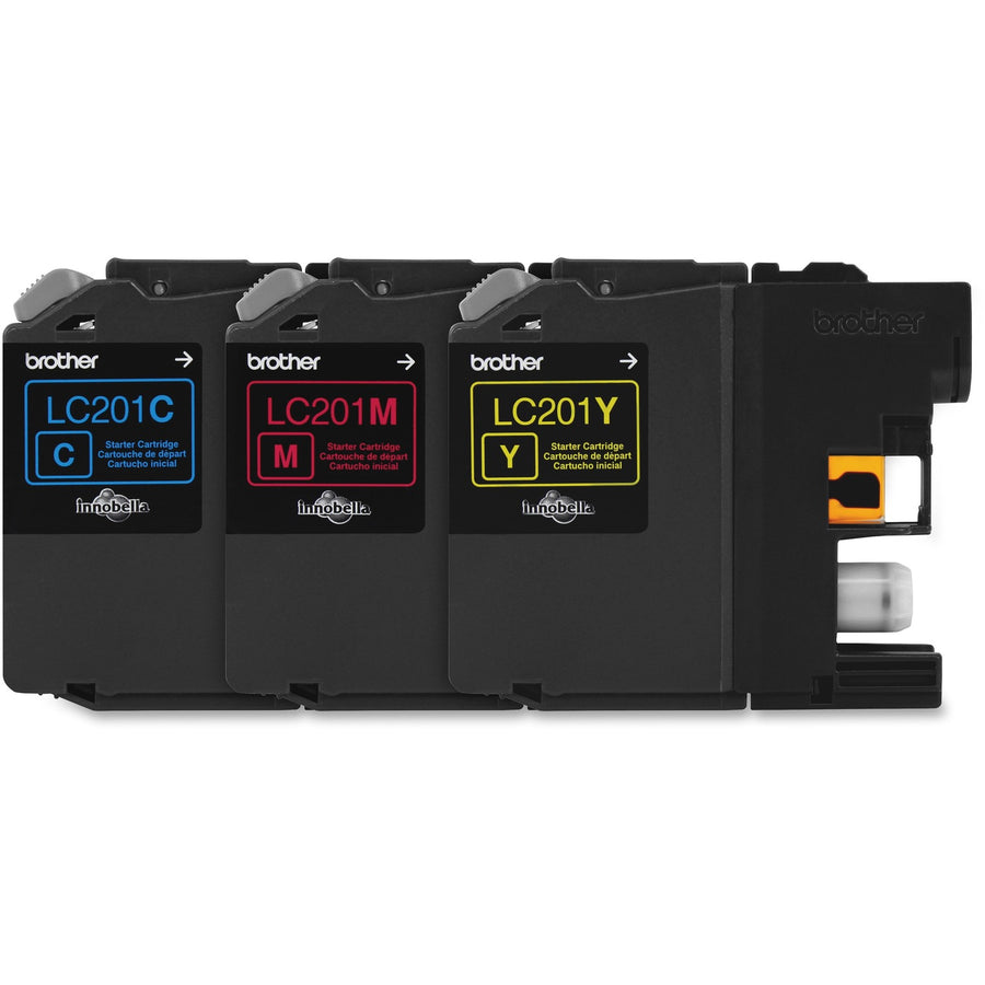 Brother Innobella Original Standard Yield Inkjet Ink Cartridge - Magenta, Cyan, Yellow - 3 / Pack — view 1