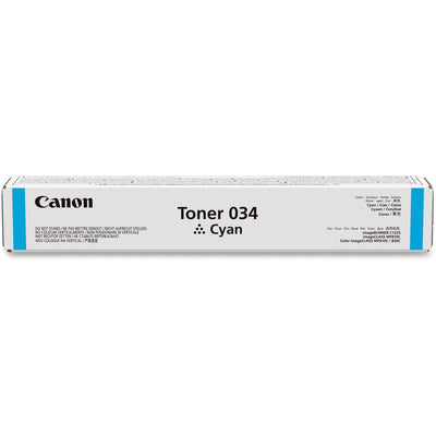 Canon Original Laser Toner Cartridge - Cyan -, CNMCRTDG034C