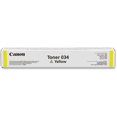 Canon Original Laser Toner Cartridge - Yellow -, CNMCRTDG034Y
