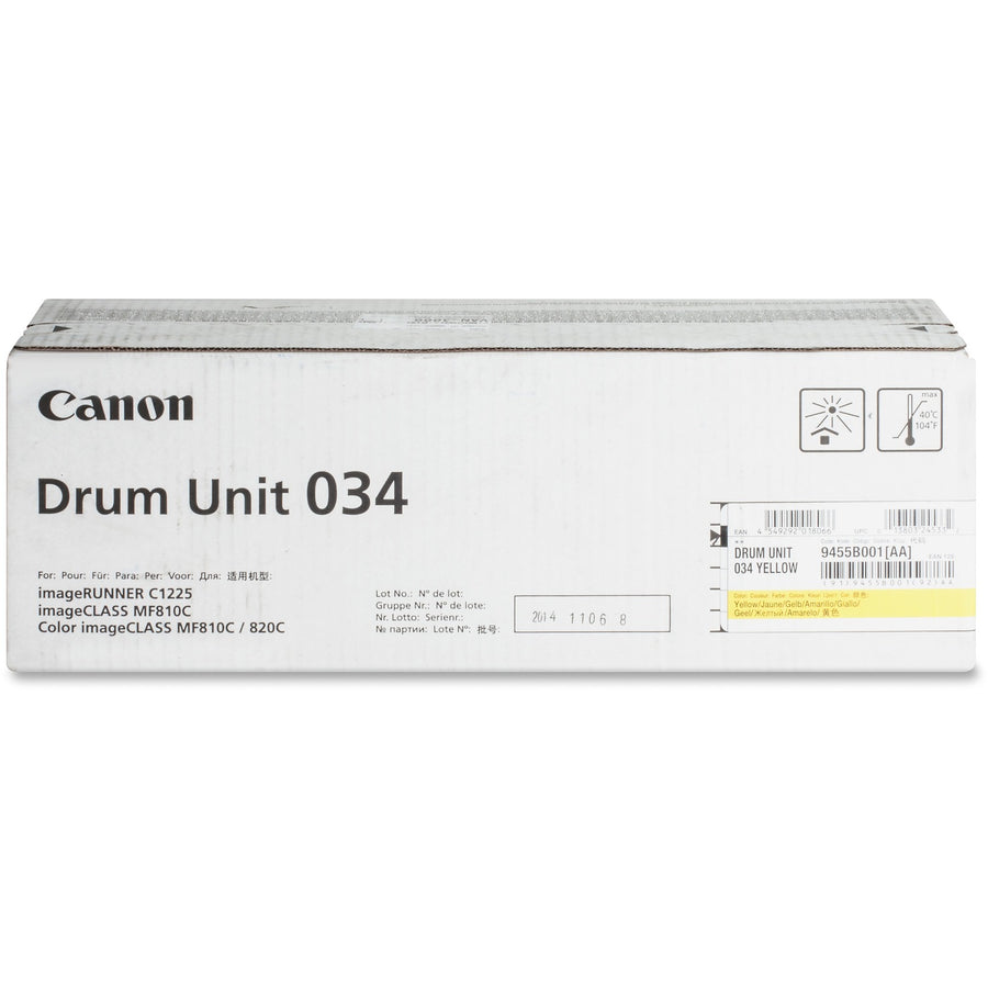 Canon DRUM034 Drum Unit, CNMDRUM034Y